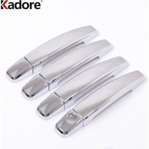 For Chevrolet TRAX TRACKER 2013 2014 2015 ABS Chrome Side Door Handle Cover Trim Sill Exterior Auto Accessories Car Styling