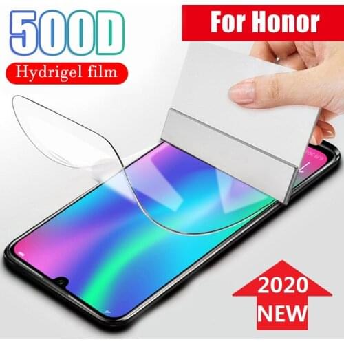 Hydrogel Film for Honor 8X 8A 9X 9A 9C Honor 20 Pro 20i 10i Honor 10 Lite (Not Glass) Hydrogel Film Screen Protector Foil