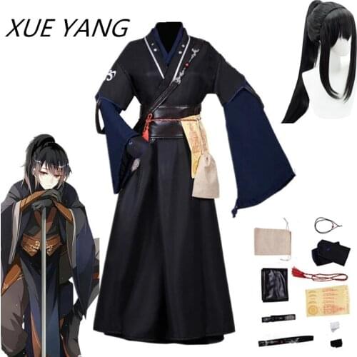 Anime Mo Dao Zu Shi Cosplay Costumes Wig Xue Yang Cosplay The Untamed Grandmaster Of Demonic Cultivation Costumes