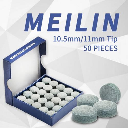 LP Snooker Cue Tip 10mm 50 Tips a Box Snooke Stick Kit High Quality Billiard Accessories for Billiard Hall