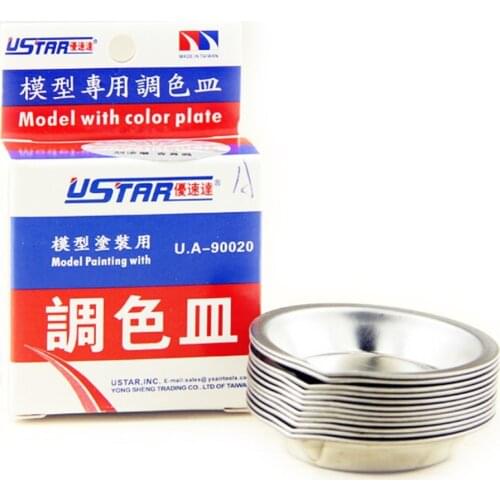 Model With Color Plate Paint Palette Model Hobby Painting Color Palette Tools Accessory