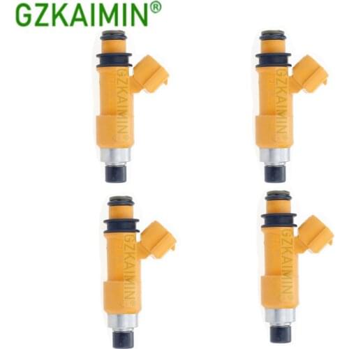Set 4pcs Flow Matched Fuel Injector 0350 INJECTOR 15710-61J00 1571061J00 for SUZUKI APV FUTURA for Suzuki APV Futura