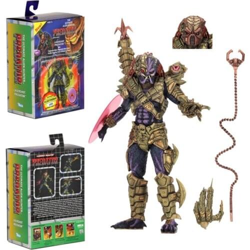 NECA The Ultimate LaserShot Elder Predator Action Figure Model Collection Toys
