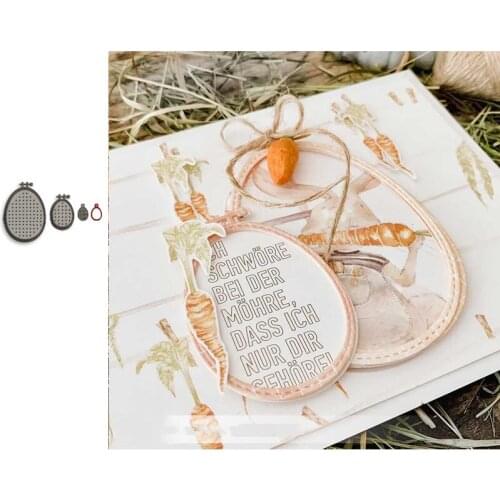 Oval Metal Die Cutting 2021 New Diy Die Molds Scrapbooking Paper Making Cuts Crafts Big Die