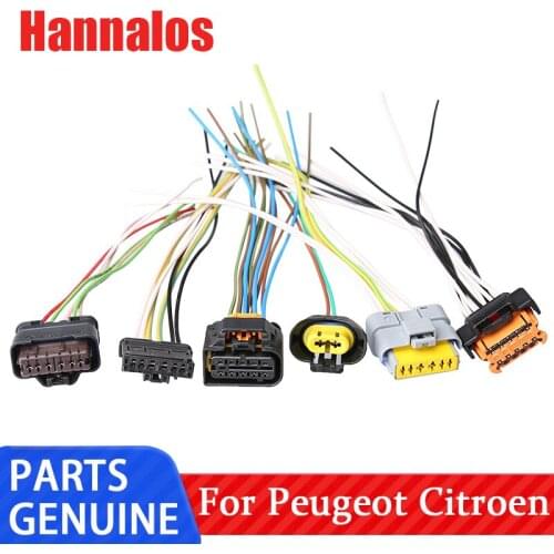 Suitable for Peugeot 307 Sega 408 Elysee 206 horn sensor blower fan resistance headlight plug