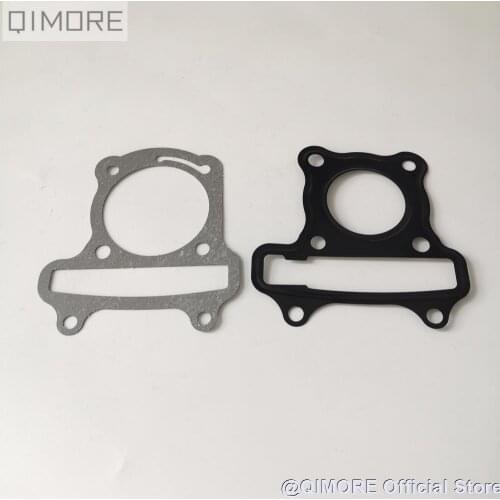 Head Gasket & Base Gasket for 4 stroke 49cc 50cc Scooter Moped ATV QUAD 139QMB GY6-50 GY6 50 (cylinder bore: 39mm)