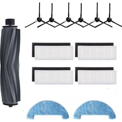 Vacuum Cleaner Roller Main Side Brush Hepa Primary Filter for AMIBOT Animal H2O Conne Robotic Vacuum Cleaner Parts Brushes