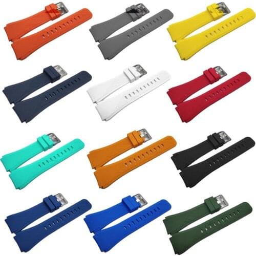 22mm Silicone Strap Smart Wristband Replacement For Samsung Galaxy Watch R800 Strap For Huawei Watch GT Smart Watch Accessories