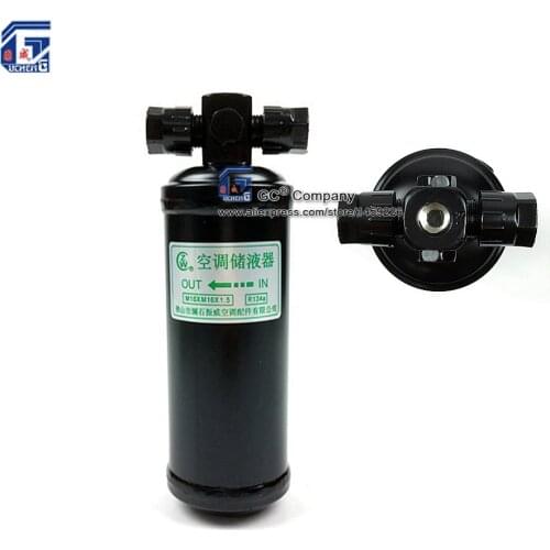 515-4HR R134a Accumulator Receiver Drier #6 Thread M16 x 1.5 for Auto A/C Air Conditioning Refrigerant System 3/8