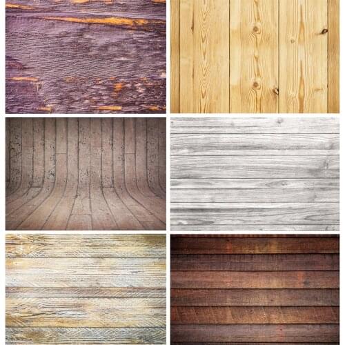 SHENGYONGBAO Vinyl Custom Photography Backdrops Wood Planks and Scenery Theme Photo Studio Background 20203TT-23