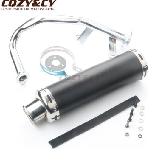 Scooter high performance exhaust pipe for Peugeot V-Clic 50cc 4-stroke