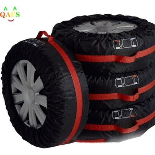 1PC Universal Car SUV 13-19"Tote Spare Tire Tyre Storage Cover 210D Oxford Cloth