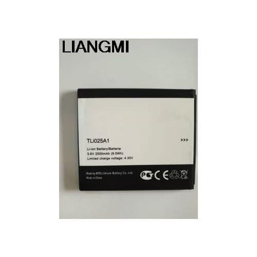 3.85V 2500mAh TLi025A1 cell phone battery For Alcatel 4 OT-5051X OT-5051D 5051X 5051D Battery with phone stander