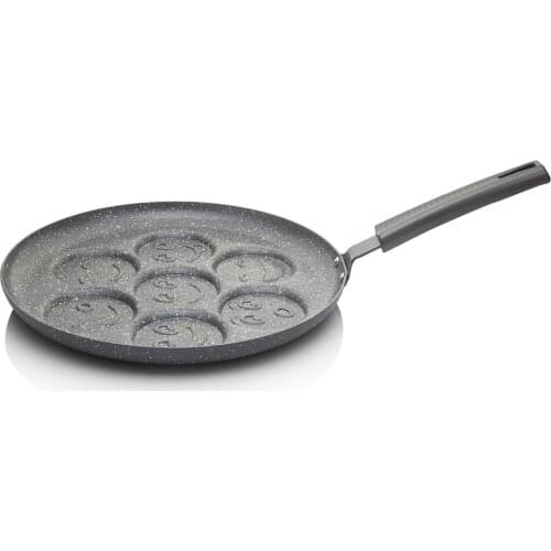30 CM Smiling Face Granite Pancakes Mould
