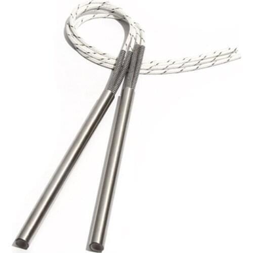 2PCS 17mm 120~135mm 316SUS Cylindrical Electric Heating Pipe Tubular Heater 110/220/380V Single-End Rod 830/860/880/900/930W