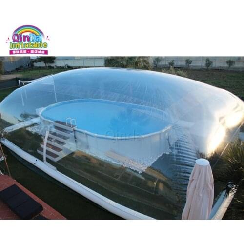 Customized Pool Cover Transparent Air Inflatable Swimming Pool Dome