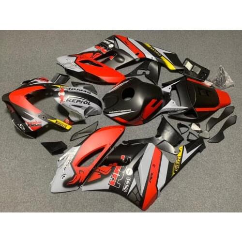 4Gifts New ABS Motorcycle Fairings kit Fit For HONDA CBR1000RR 2004 2005 04 05 Bodywork set Red black