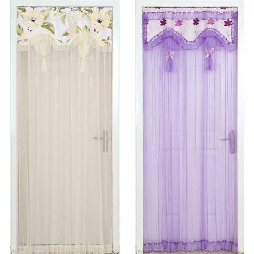 Summer Door Screens Home Textile Home Garden No Punching Easy to Install Anti-mosquito Door Screens Creative Products F0426