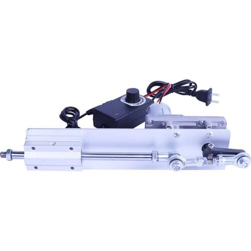 Reciprocating Cycle Linear Actuator DC 24V Gear Adjustable Telescopic Motor DIY Motor With Speed Controller Stroke 3-15CM