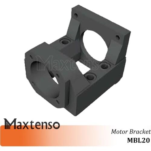 MAXTENSO Premium Motor Bracket ball screw motor housing MBL20 for motor set with support unit and TBI ballscrew Professional cnc