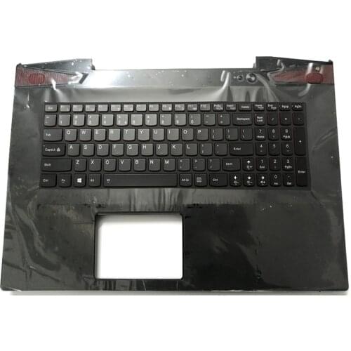 MEIARROW New/orig for Lenovo Ideapad Y70 Y70-70 Y70-80 17.3" Palmrest US keyboard Palmrest Upper Cover Backligt 5CB0G59771