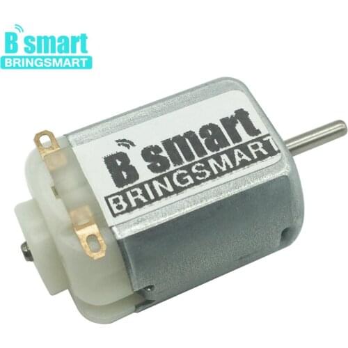 Bringsmart Motor Micro Electric Motor 3V 15000rpm High Speed DC Motor for Four Wheel Drive Car Modeling DIY
