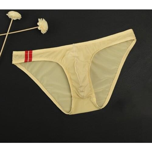 Mens Briefs Sexy Breathable Briefs Low Rise Seamless Bulge Underwear Comfortable Underpants Male Intimates gay men underwear