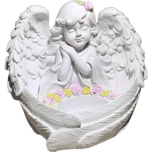 Angel Candle Holder Resin Angel statue Wedding Gift Home Office Decoration Birthday gift for girls home decor 45a