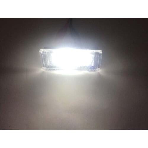 Car LED Number License Plate Lights for Mini Cooper S R50 R52 04-08 R53 01-06 B36B