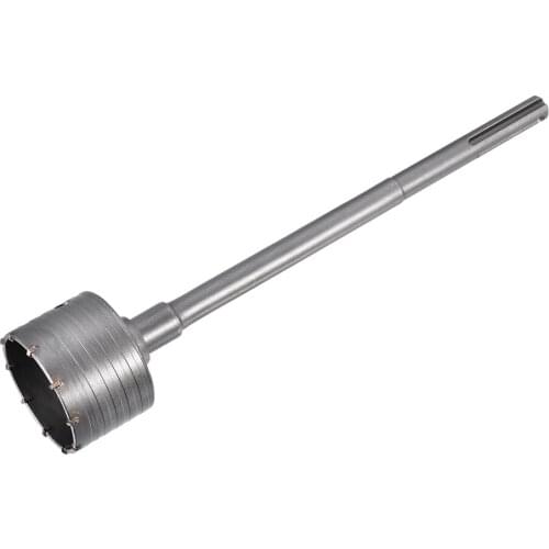 Uxcell 85mm Wall Drill Bit Hole Saw Cutter 330mm Drilling Depth for SDS X5 Impact Drill