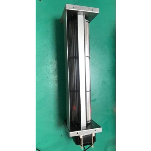 1pc Cross flow fan for electric fireplace biomass pellet stove heater dryer furnace flow blower Axial fan 220V