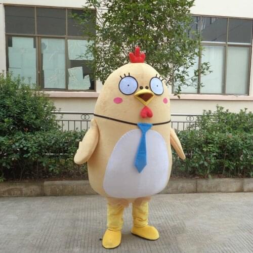 High Quality Chicken cartoon Mascot Costume Halloween Christmas carvinal party Funny Animal Mascot Adult Size customized