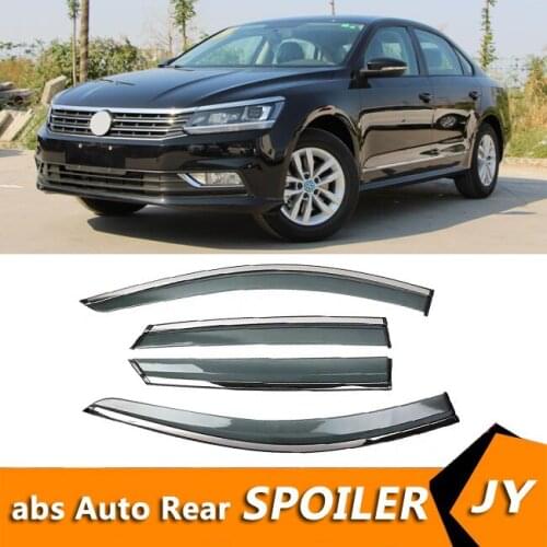 For Volkswagen Passat 2016-2017 Window Visor Vent Shades Sun Rain Deflector Guard For s Auto Accessories 4PCS/SET