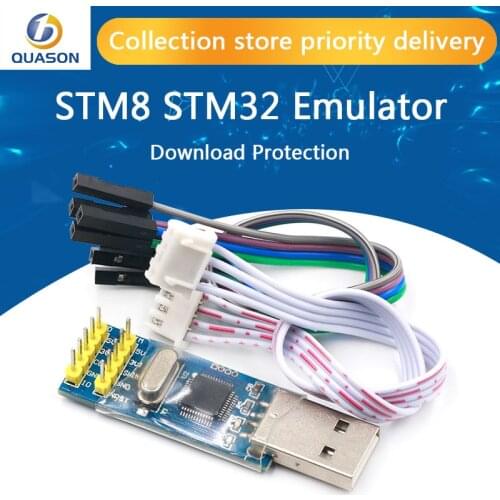 1PCs mini ST-LINK/V2 ST LINK STLINK STM8 STM32 emulator download super protection