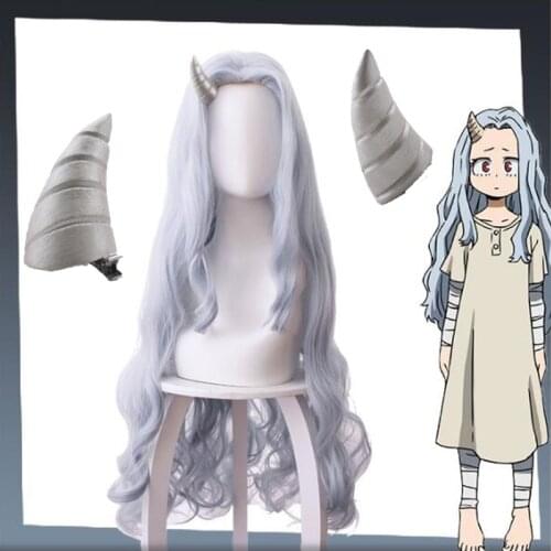 Anime Boku no Hero Akademia My Hero Academia Eri Horn Head Clip Headwear wig Cosplay Props Accessories Halloween Christmas gift