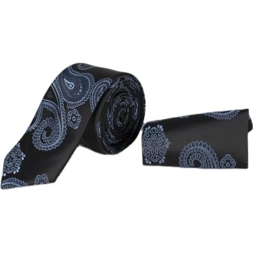 DeepSEA Male Motif Decorated Mendilli Tie Casual Business Office Career Unisex High Quality Four Seasons 2001925