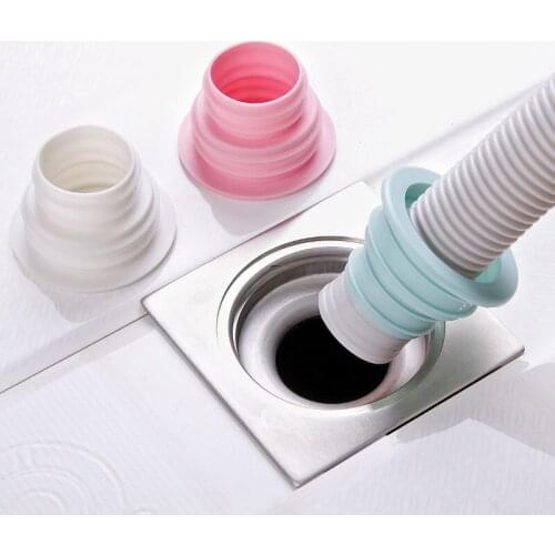 Sewer Sewage Deodorant Sealing Plug Washing Machine Pool Telescopic Pipe Sewage Outlet Sewage Pipe Deodorizing Ring
