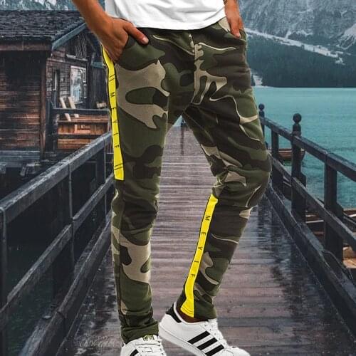 Camouflage Pants Men New Running Pants Jogging Spotrs Casual Trousers 2021 Camo Quick-Drying Military Tactical Training Pants