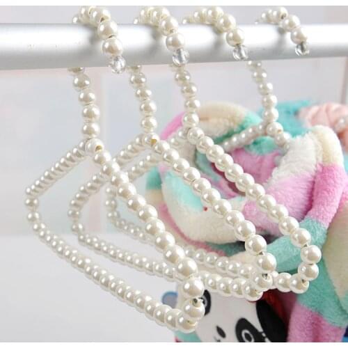 New Dog Clothes Hangers Pearl White Pet Grooming Hangers Accessories For Puppy Animals Cat Chihuahua Yorkshire Supplies