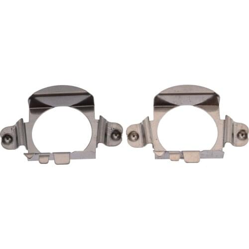 New Arrival 2pcs H7 LED Headlight Retainer H7 Headlamp Bulb Stainless Steel Adapter Holder