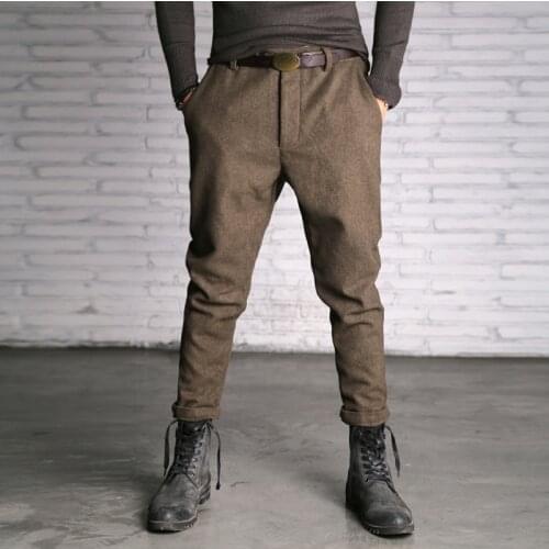 2020 casual cotton Slim Fitness Color directly from hot high quality fashion pants men style