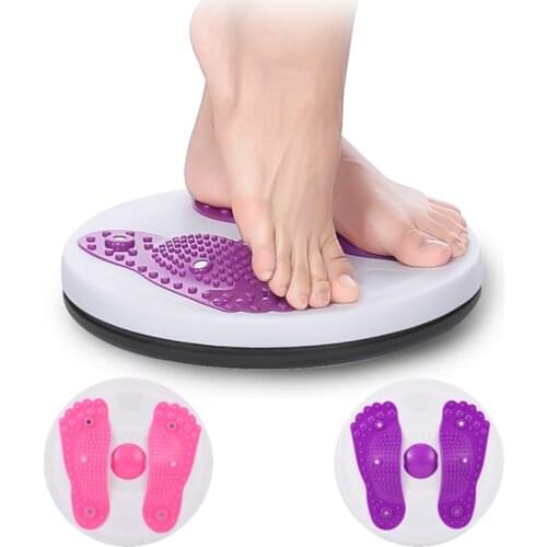 1pcs Waist Wriggling Plate Waist Twisting Machine For Body Shaping Foot Massage Home Sports Fitness Equipment Rotating Board