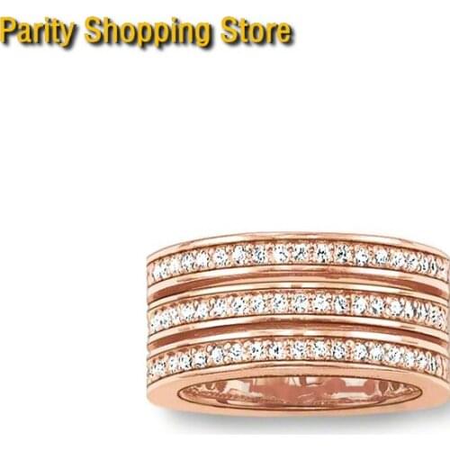 ThomasRS1188 Three Row Ring China Style Glam And Soul Good Jewerly For Men And Women 2015 Ts Gift In silver-plated