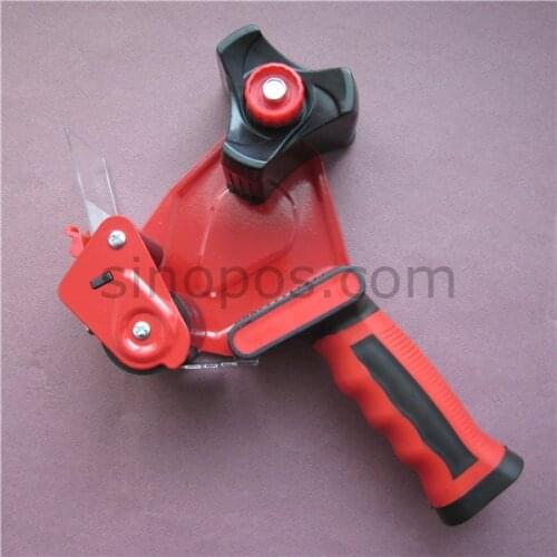 High Secured Tape Dispenser, Carton Sealer Portable Tape gun, extra protector tape cutter, sealing packing tool tapers top end