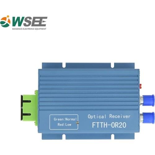 WSEE FTTH optical receiver CATV OR 20 series with WDM for sale
