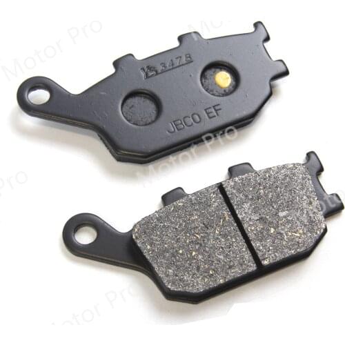 Motorcycle Accessories Organic Rear Brake Pads For SUZUKI SV 400 DL650 V-Strom GSF GSX 650 SV650 GSR750 DL1000 GSF1250 GSX-S1000
