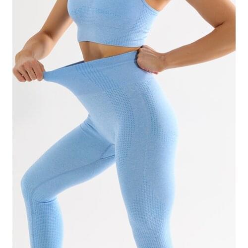 Seamless Leggings For Fitness Push Up Sport Yoga Pants Elastic Running Tights Women High Waist Workout Legging Gym Clothing