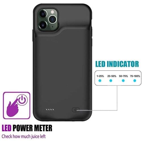 Extpower Battery Case 4000mah New Battery Charger Case for Iphone 12Mini 12Pro 12 Max Power Bank Powerbank for Iphone 12Pro Max