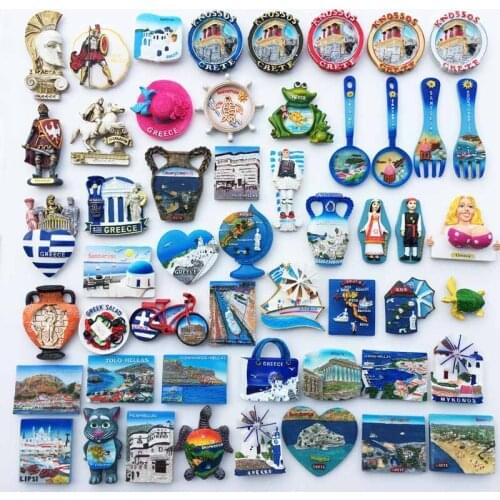 Greece Britainfridge magnet Tourist Souvenir England Cantabria Travel Gifts Magnetic Fridge Stickers