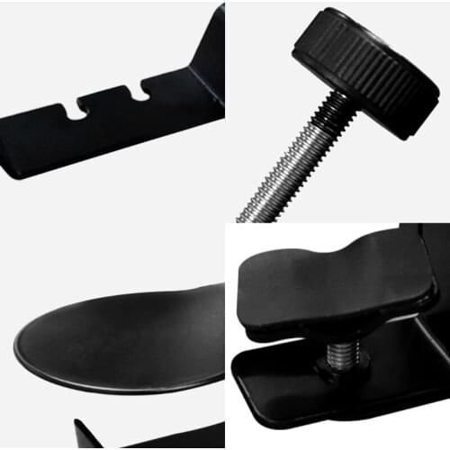 2 In 1 Gaming Headphone Holder Hook Hanger Mount Under Desk Drink Cup Rack Clamp